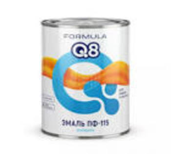 Эмаль ПФ-115 FORMULA Q8 Коричневая 0,4л/28