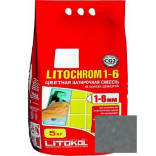 Расшивка LITOCHROM 1-6/2 C.40 антрацит Италия
