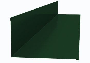Планка примыкания верхняя  250*147*2000 (ПЭ-01-6005-ОН) Зеленый