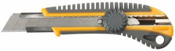 09161 Нож STAYER "МАСТЕР" с выдвижным сегментированным лезвием,18 мм