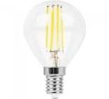 Лампа светодиодная LED-шар 11W LB-511 Е14 4000K  Feron филамент