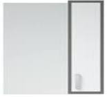 Шкаф-зеркало "СПЕКТР 50" серый