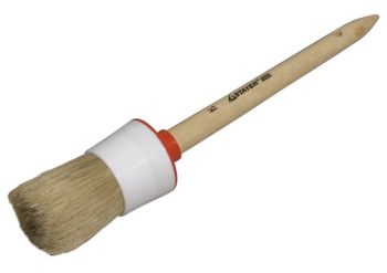 0141-60 Кисть круглая STAYER "UNIVERSAL-STANDART", светлая натуральная щетина, деревянная ручка, №18 60мм.