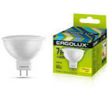 39227 Ergolux LED-JCDR-7W-GU5.3-3K лампа светодиодная