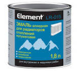 Элемент LR-015 Эмаль для радиаторов полуматовая 1,8л