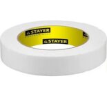 12231-25-05 STAYER 25 мм, 5 м, белая, на вспененной основе, двухсторонняя клейкая лента, Professiona