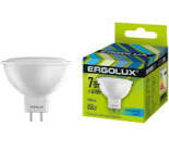 39228 Ergolux LED-JCDR-7W-GU5.3-4K лампа светодиодная