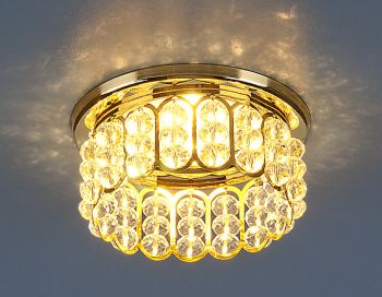 Точечный светильник - 7241 MR16 золото/белый