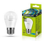 43581 Ergolux LED-G45-9W-E27-4K 4000K лампа светодиодная шар
